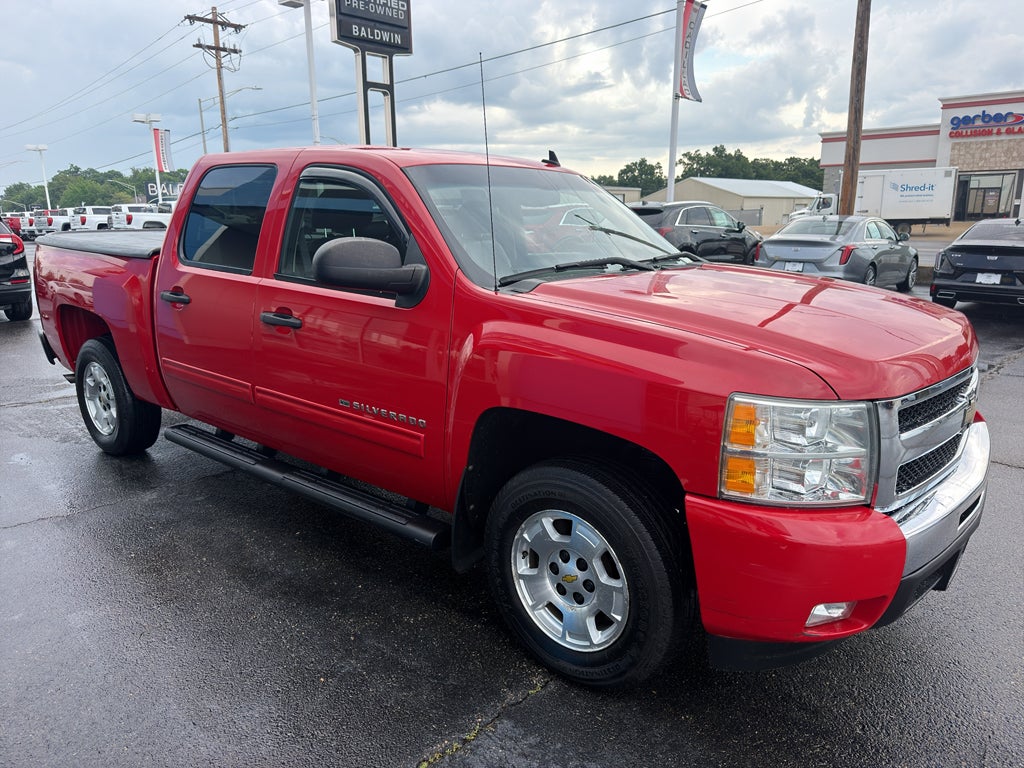 2011 Chevrolet Silverado 1500 — rear three-quarter view